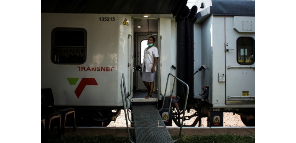 Un train au chevet des malades isolés d'Afrique du Sud
