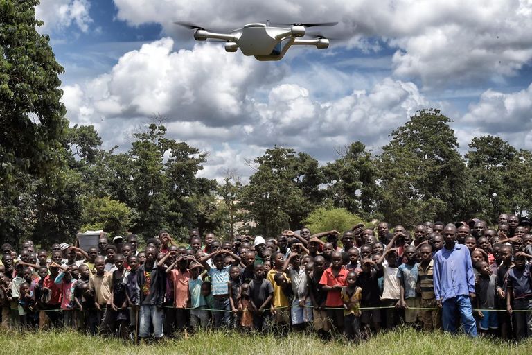 Au Malawi, des drones pour sauver la vie d’enfants atteints du sida