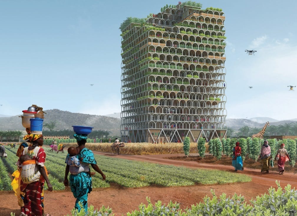 Des architectes imaginent un gratte-ciel pour lutter contre la pauvreté