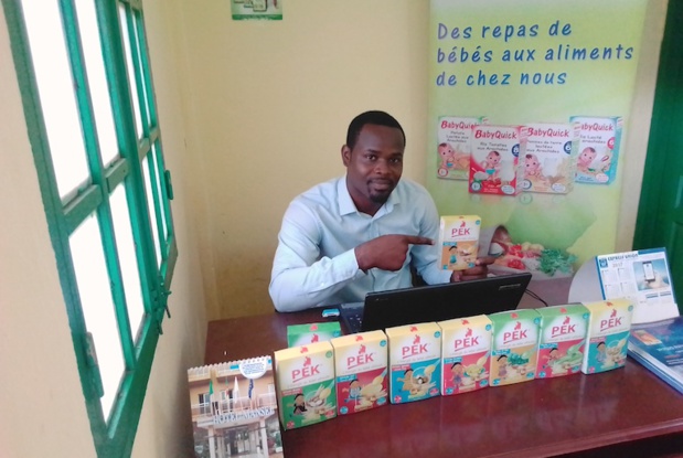 Etienne Parfait Pek, initiateur de la marque de céréales africaine PEK PEK
