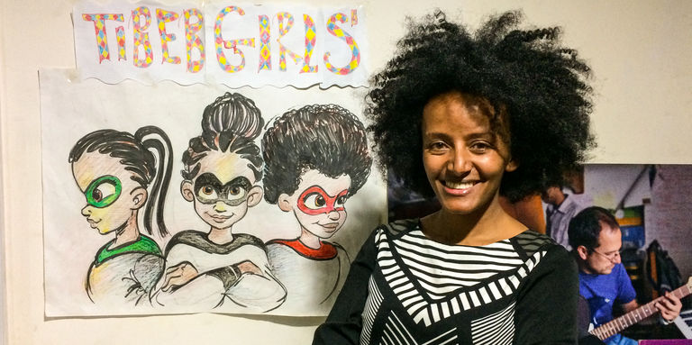 Les Tibeb Girls, Ethiopiennes, super-héroïnes et féministes