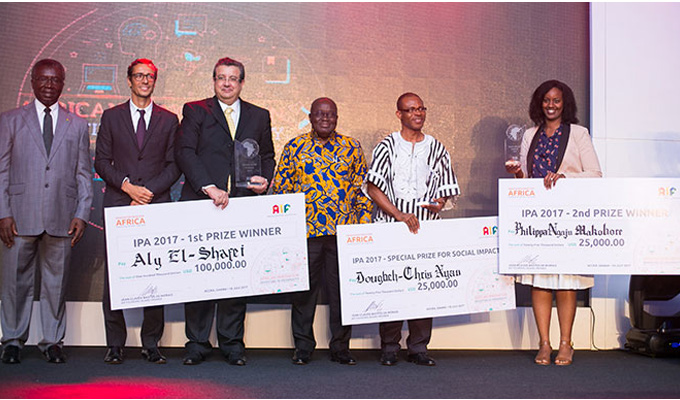 Prix de l'Innovation pour l'Afrique 2017: Trois Africains primés