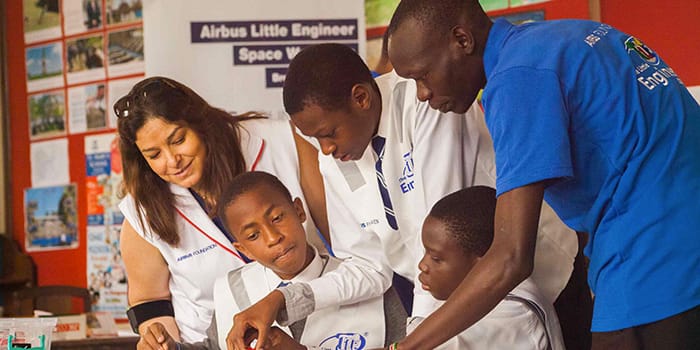 Airbus étend son programme de développement des jeunes à l'Afrique