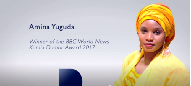 La journaliste nigériane Amina Yuguda remporte le prix Komla Dumor 2017 de la BBC