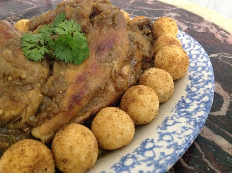 Recette : croquettes d’igname (Kou tô)