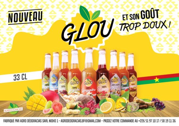 Agro Déogracias lance la marque GLOU : une gamme de jus de fruits locaux de saison !