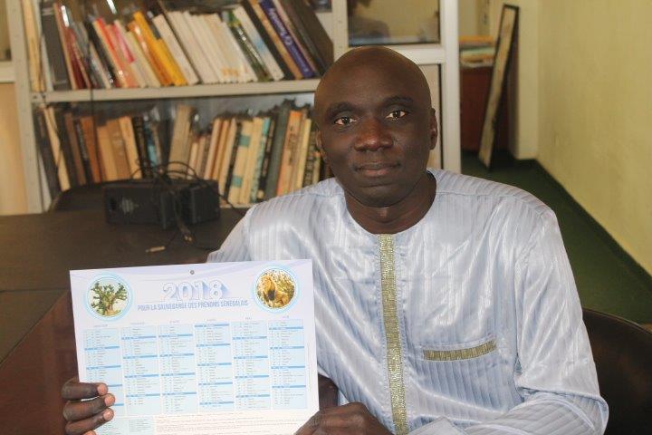 Ce professeur vient de publier un nouveau calendrier 100% sénégalais
