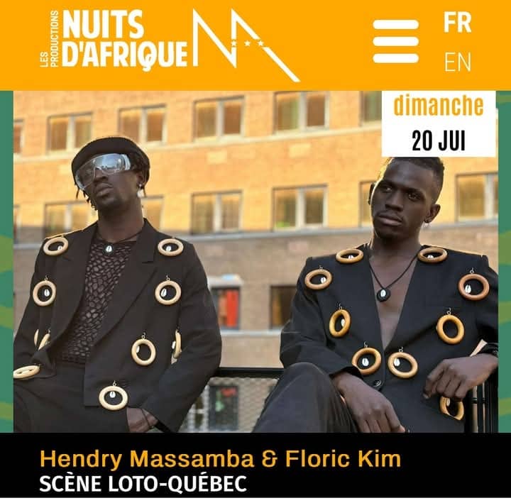 Sélection officielle : deux artistes congolais brillent aux Nuits d’Afrique