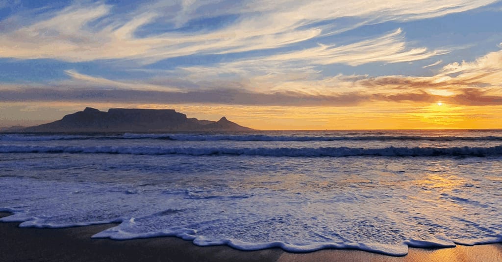 Le Cap et Table Mountain, Afrique du Sud